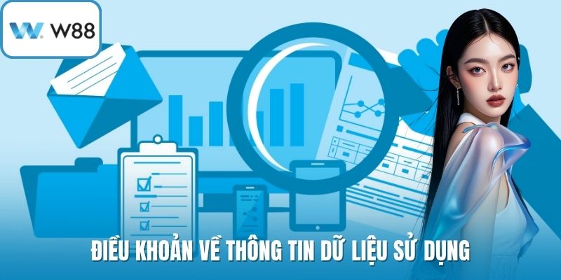 Điều khoản về thông tin dữ liệu sử dụng