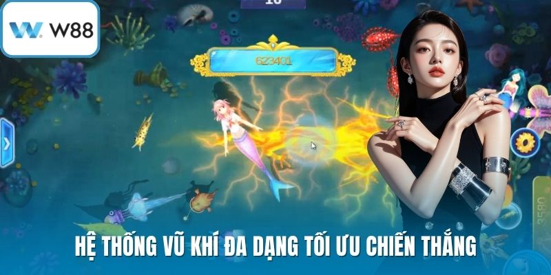 Hệ thống vũ khí đa dạng tối ưu chiến thắng