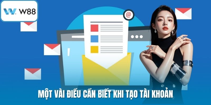 Một vài điều cần biết khi tạo tài khoản